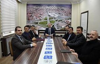 İnegöl Belediyesi kadrolu işçilerle yeni sözleşme...