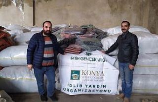 İstanbul’dan hayırseverlerden İdlib’e destek