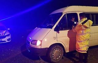 Jandarmadan alkol denetimi