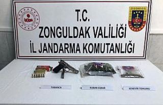 Jandarmadan uyuşturucu operasyonu: 1 gözaltı