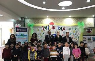 Minik yüreklerden ’İyilik Yap İzi Kalsın’...