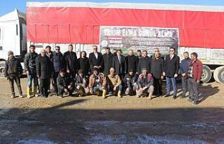 Sultandağı’ndan Elazığ ve Malatya’ya 26 ton...