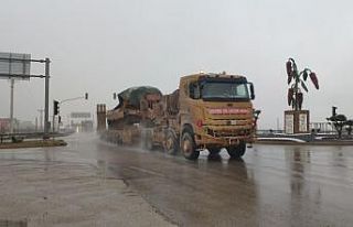 Suriye sınırına tank sevkiyatı