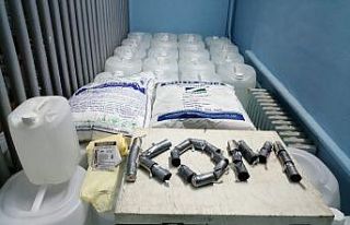 Tekirdağ’da 2 bin 105 litre sahte etil alkol ele...