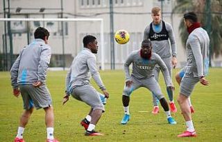 Trabzonspor, Beşiktaş maçı hazırlıklarını...