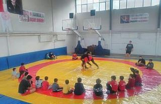 ‘Türkiye Gençler- B Güreş Grup Müsabakaları’...