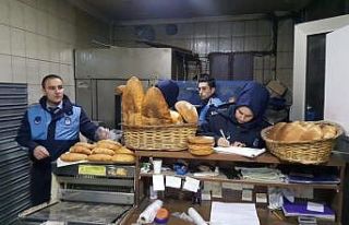 Zabıtadan fırınlara gece baskını