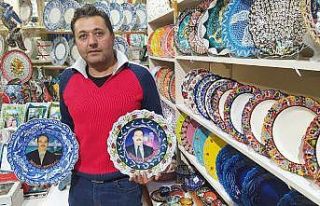 100 yıl garantili portre çiniye ilgi