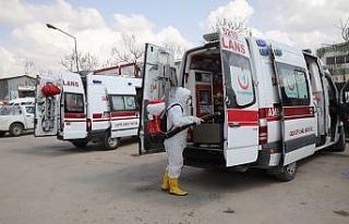 112 ambulanslarının hijyeni Büyükşehir’e emanet