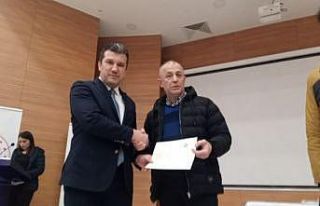 145 spor kulübüne teşekkür belgesi verildi