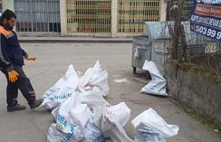 30 çuvala kadar hafriyatlar ücretsiz