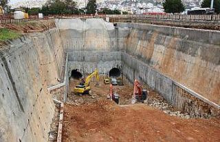 3. Etap Raylı Sistem Projesi’nde tünel tamamlandı