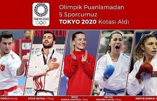 5 milli karateci, olimpik puanlama ile Tokyo kotası...