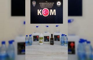 6,5 litre sahte alkol ele geçirildi