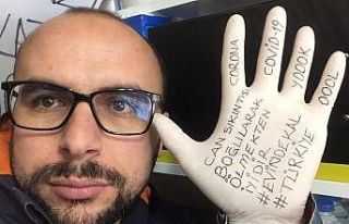 82 yaşındaki dededen ’Evde kal’ çağrısı