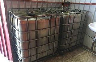 9 bin 200 litre kaçak akaryakıt ele geçirildi