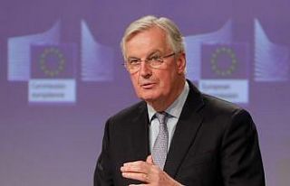 AB Brexit Başmüzakerecisi Barnier ve siyasetçi...