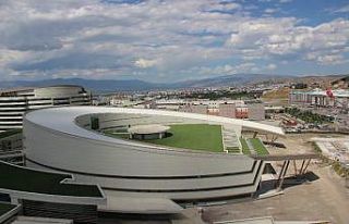 Açılışı henüz yapılmayan Erzurum Şehir Hastanesi...