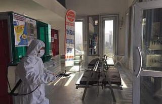 Adalarda dezenfekte işlemi tamamlandı