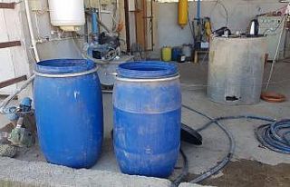 Adana’da 665 litre kaçak içki ele geçirildi