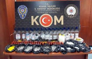Adana’da kaçak içki operasyonu