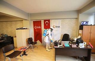 Adapazarı’nda 419 noktada dezenfekte dezenfekte...