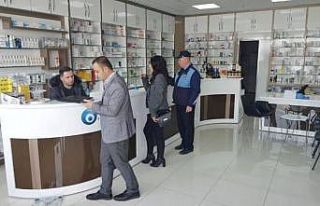 Adıyaman’da eczaneler denetlendi