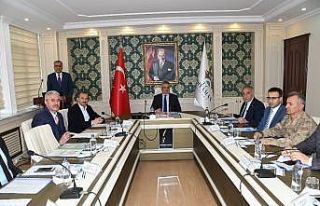 Adıyaman’da Korona virüs tedbirleri toplantısı...