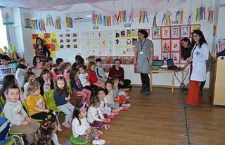 ADÜ Hastanesi çocuklar kişisel bakım ve hijyen...