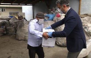 AGED’den sokak toplayıcılarına destek