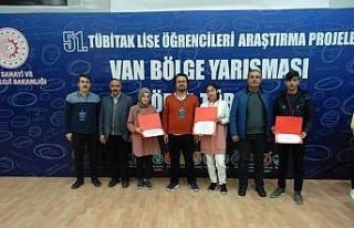 Ahlat’tan TÜBİTAK bölge yarışmasında 2 birincilik