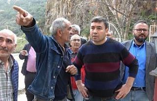 AK Parti Erdemli İlçe Başkanı Kaya, su taşkını...