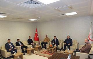 AK Parti’den İl Sağlık Müdürü Sarı’ya ziyaret