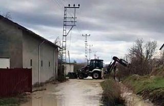 Akçadağ’da sağanak ve dolu yağışı sele neden...