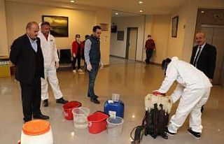 Akçakoca’da korona virüsü önlemi