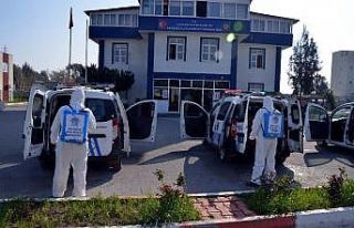 Akdeniz ilçesinde korona virüs tedbirleri sürüyor