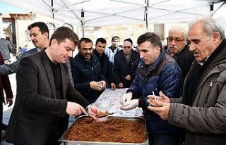 Aksaray’da şehitler için mevlit okundu