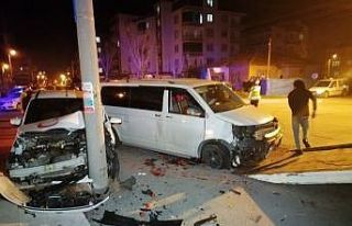 Aksaray’da trafik kazası: 4 yaralı