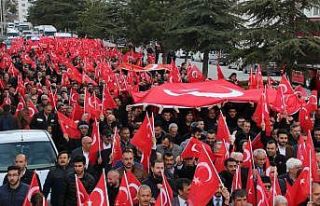 Akşehir Mehmetçik için tek yürek oldu