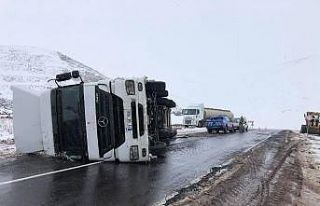 Aktaş yolunda trafik kazası