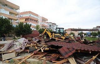 Alanya Belediyesinden kaçak yapılarla mücadele