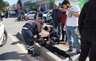 Alanya’da otomobille motosiklet çarpıştı: 1...
