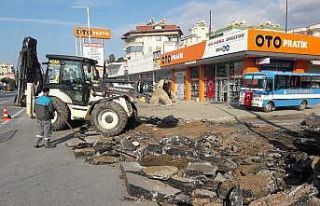 Alanya’dan mahallelerde eş zamanlı onarım çalışması