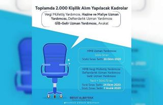 Albayrak: “2 bin yeni personel alınacak”