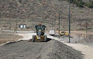 Ali Dağı yolu elden geçirildi