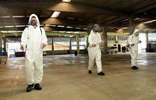 Aliağa’da dezenfekte çalışmaları aralıksız...