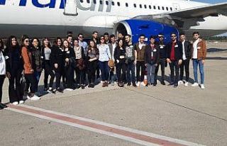 ALKÜ’den Antalya Havalimanına teknik gezi