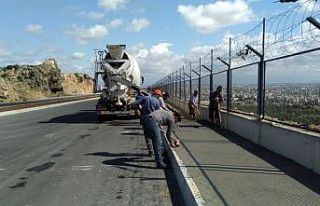 Alparslan Türkeş Bulvarı’nın kaldırımları...