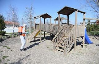 Altındağ’da parklara yoğun bakım