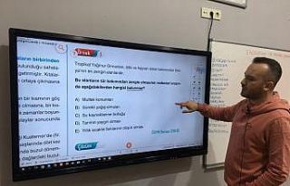 Altınküre okulları canlı yayın derslerine başladı